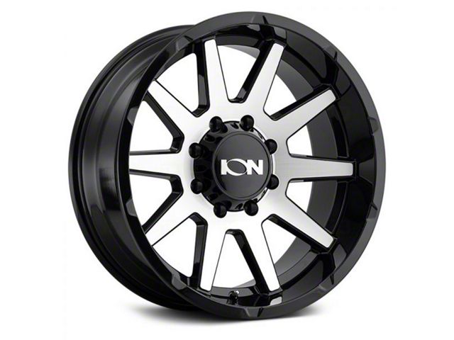 ION Wheels TYPE 143 Gloss Black Machine 6-Lug Wheel; 17x9; -12mm Offset (2024 Tacoma)