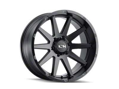 ION Wheels TYPE 143 Matte Black 6-Lug Wheel; 17x9; -12mm Offset (2024 Tacoma)