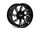 ION Wheels TYPE 151 Gloss Black Milled 6-Lug Wheel; 20x10; -19mm Offset (2024 Tacoma)