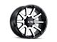 ION Wheels 143 Gloss Black Machined 6-Lug Wheel; 20x10; -19mm Offset (22-24 Bronco Raptor)