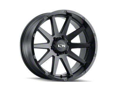 ION Wheels 143 Matte Black 6-Lug Wheel; 20x9; 25mm Offset (22-25 Bronco Raptor)