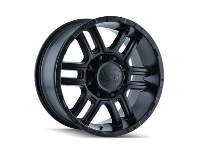 ION Wheels 179 Matte Black 6-Lug Wheel; 17x8; 10mm Offset (21-24 Bronco, Excluding Raptor)