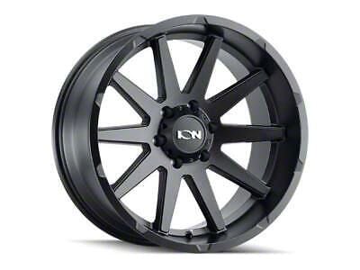 ION Wheels TYPE 143 Matte Black 6-Lug Wheel; 20x10; -19mm Offset (22-24 Bronco Raptor)