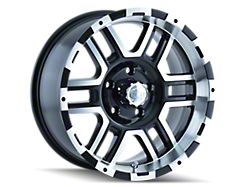 ION Wheels 179 Satin Black Machined 6-Lug Wheel; 16x8; 10mm Offset (22-25 Frontier)