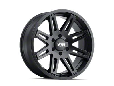 ION Wheels 142 Matte Black Wheel; 18x9; 0mm Offset (20-24 Jeep Gladiator JT)