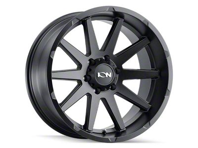 ION Wheels TYPE 143 Matte Black Wheel; 17x9 (20-24 Jeep Gladiator JT)