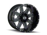 ION Wheels TYPE 141 Gloss Black Milled Wheel; 20x10; -19mm Offset (99-04 Jeep Grand Cherokee WJ)