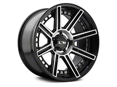 ION Wheels TYPE 149 Black Machined Wheel; 20x9; -12mm Offset (99-04 Jeep Grand Cherokee WJ)