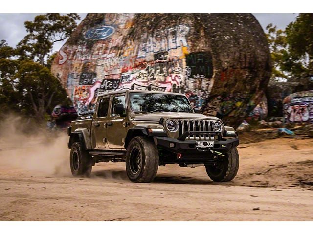 Ironman 4x4 Raid Series Full Length Front and Rear Bumper Armor Package (20-24 Jeep Gladiator JT)