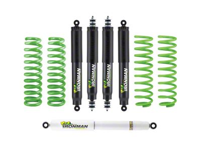 Ironman 4x4 2-Inch Foam Cell Pro Medium Load Suspension Lift Kit with Shocks (07-18 Jeep Wrangler JK 4-Door)