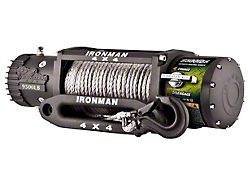 Ironman 4x4 9,500 lb. 12v Electric Monster Winch with Synthetic Rope (Universal; Some Adaptation May Be Required)