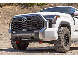 Ironman 4x4 Raid Winch Front Bumper with 20-Inch Bright Saber Single Row LED Light Bar (22-25 Tundra)