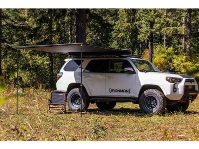 Ironman 4x4 DeltaWing 90-Degree Awning; 6.60-Foot (Universal; Some Adaptation May Be Required)