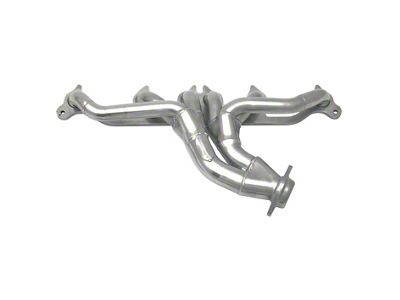 JBA 1-1/2-Inch Shorty Header; Silver Ceramic (91-99 4.0L Jeep Wrangler YJ & TJ)