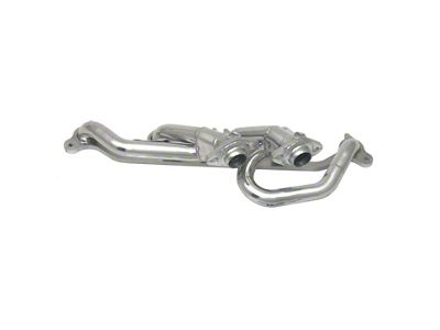 JBA 1-1/2-Inch Shorty Header; Silver Ceramic (00-06 4.0L Jeep Wrangler TJ)