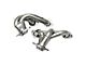 JBA 1-1/2-Inch Shorty Headers; Silver Ceramic (07-11 3.8L Jeep Wrangler JK)