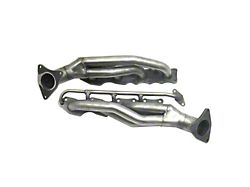 JBA 1-5/8-Inch Shorty Headers; Natural (07-21 5.7L Tundra)