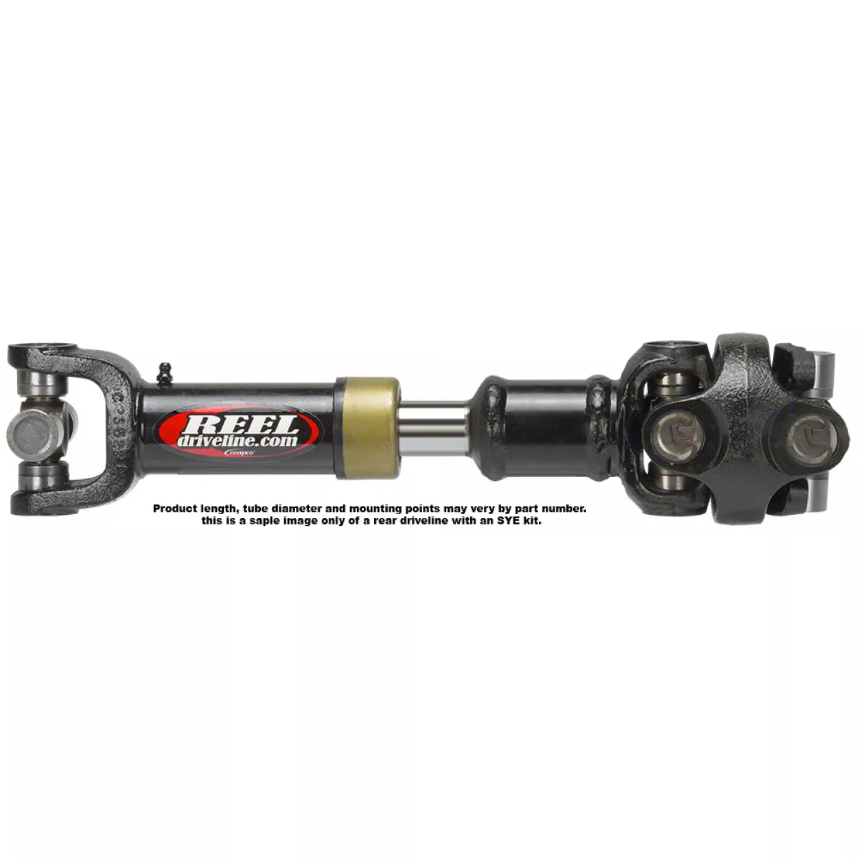 Jeep Wrangler Rear Driveshaft Assembly (97-02 4.0L Jeep Wrangler TJ w/  Manual Transmission) - Free Shipping