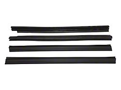 Door Glass Weatherstrip Kit; Front (84-96 Jeep Cherokee XJ 4-Door)