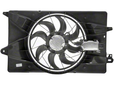 Radiator Fan Assembly with Controller (14-20 Jeep Cherokee KL w/ Standard Duty Engine Cooling)