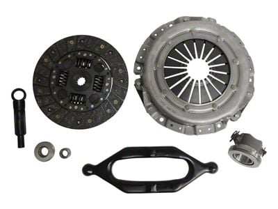 Semi-Metallic Clutch Kit; 14-Spline (97-00 2.5L Jeep Cherokee XJ)