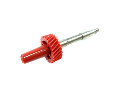 26-Tooth Speedometer Gear; Long Shaft; Red (84-93 Jeep Cherokee XJ)