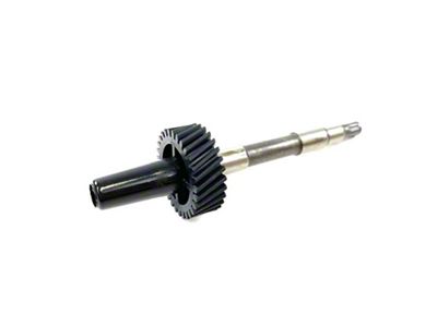 29-Tooth Speedometer Gear; Long Shaft; Black (91-93 Jeep Cherokee XJ)