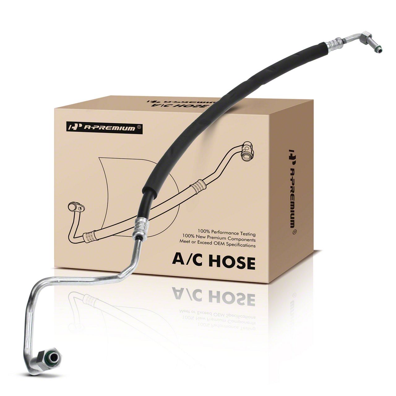 Jeep Cherokee A/C Discharge Line Hose Assembly (1991 4.0L Jeep Cherokee ...