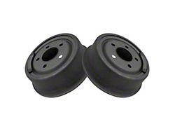 Brake Drums; Rear (90-01 Jeep Cherokee XJ w/ 9-Inch Rear Drum Brakes