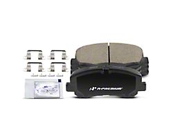 Ceramic Brake Pads; Front Pair (18-23 Jeep Cherokee KL w/ Single Piston Front Calipers)