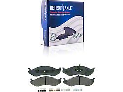 Ceramic Brake Pads; Front Pair (90-01 Jeep Cherokee XJ)