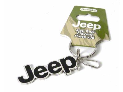 Enamel Keychain with Jeep Logo