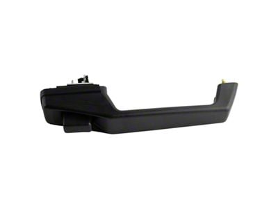 Exterior Door Handle; Front or Rear Passenger Side; Black (86-96 Jeep Cherokee XJ)