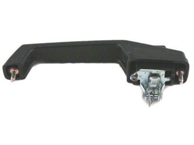 Exterior Door Handles; Rear; Black (86-96 Jeep Cherokee XJ)