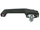 Exterior Door Handles; Rear; Black (86-96 Jeep Cherokee XJ)