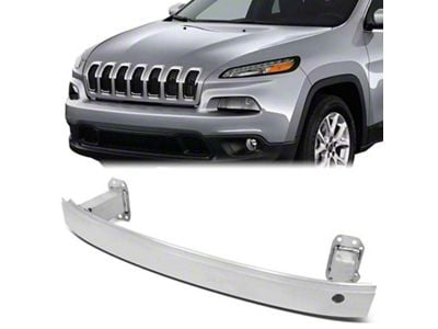 Factory Style Front Bumper Reinforcement (14-18 Jeep Cherokee KL w/o Adaptive Cruise Control & Tow Hook)