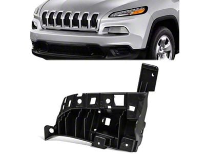 Front Bumper Cover Support Rail; Passenger Side (14-18 Jeep Cherokee KL)