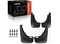 Mud Flap Splash Guards; Front and Rear (19-23 Jeep Cherokee KL, Excluding Latitude, Overland, Trailhawk)