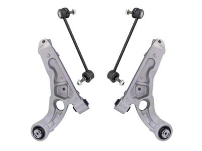 Front Sway Bar Links and Lower Control Arms (14-18 AWD/FWD Jeep Cherokee KL w/ Off Road Package)