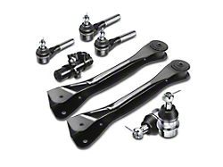 Front Upper Control Arm, Upper Ball Joint, Tie Rod End Adjusting Sleeve and Tie Rod End Kit (91-01 Jeep Cherokee XJ)