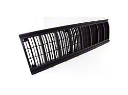 Grille Insert; Black (91-92 Jeep Cherokee XJ)