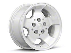 JP08 Silver Machined Wheel; 15x8; 25.4mm Offset (84-01 Jeep Cherokee XJ)