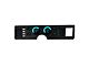 LED Digital Gauge Panel; Teal (97-01 Jeep Cherokee XJ)