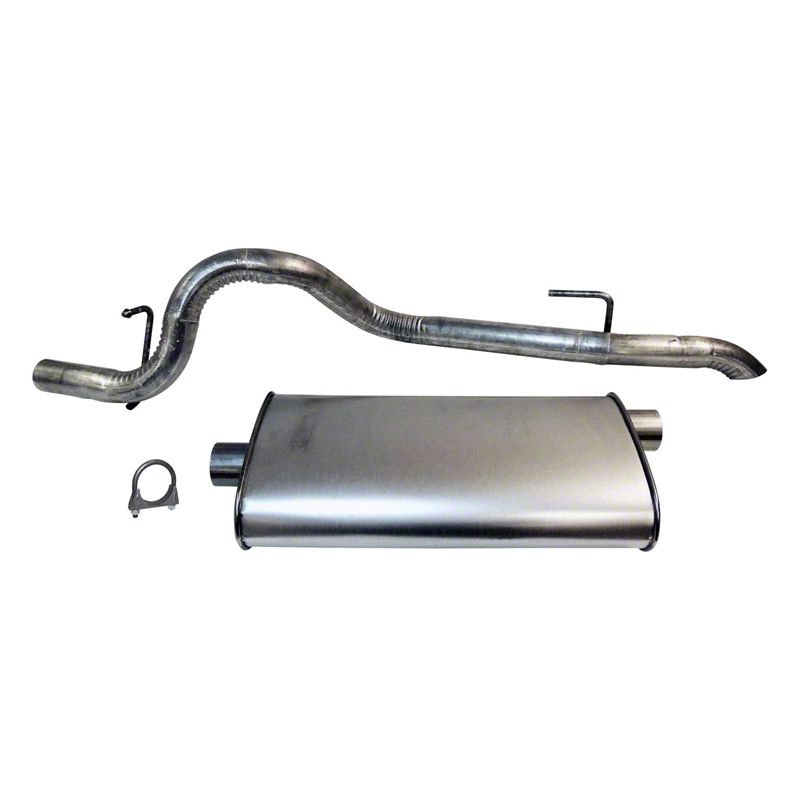 Jeep Cherokee Muffler and Tailpipe Kit (96-01 Jeep Cherokee XJ) - Free ...