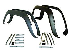 OE Style Fender Flare Master Kit; Front and Rear (84-94 Jeep Cherokee XJ)