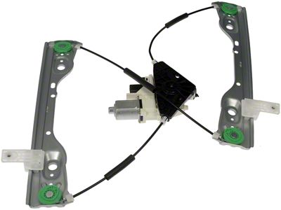 Power Window Regulator and Motor Assembly; Front Driver Side (14-21 Jeep Cherokee KL)