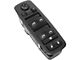 Power Window Switch; Driver Side; Black (14-19 Jeep Cherokee KL)