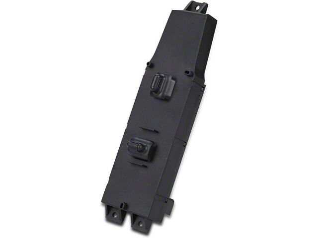 Power Window Switch; Passenger Side; Black (97-01 Jeep Cherokee XJ)