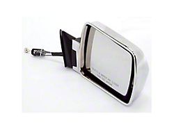 Powered Folding Door Mirror; Chrome; Passenger Side (84-96 Jeep Cherokee XJ)