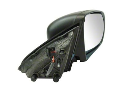 Powered Mirror; Textured Black; Passenger Side (14-18 Jeep Cherokee KL)